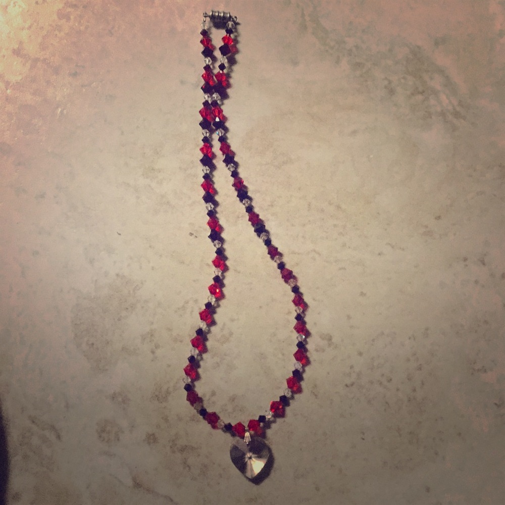 Red heart Necklace